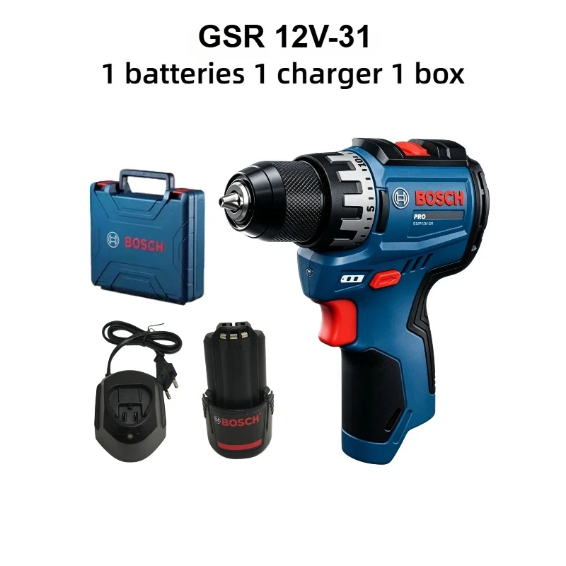 Power Tools Hardware - Bosch Professional GSR 12V-31 Cordless Drill