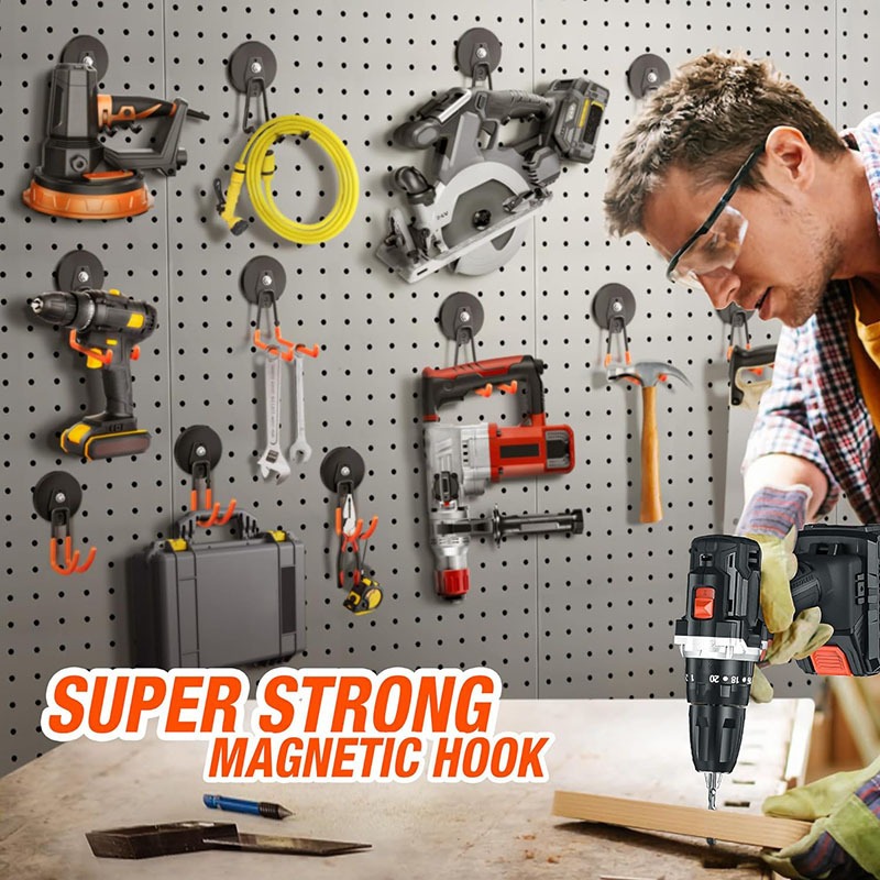 Heavy Duty Magnetic Hooks Nail - Power Tools Use recension och pris