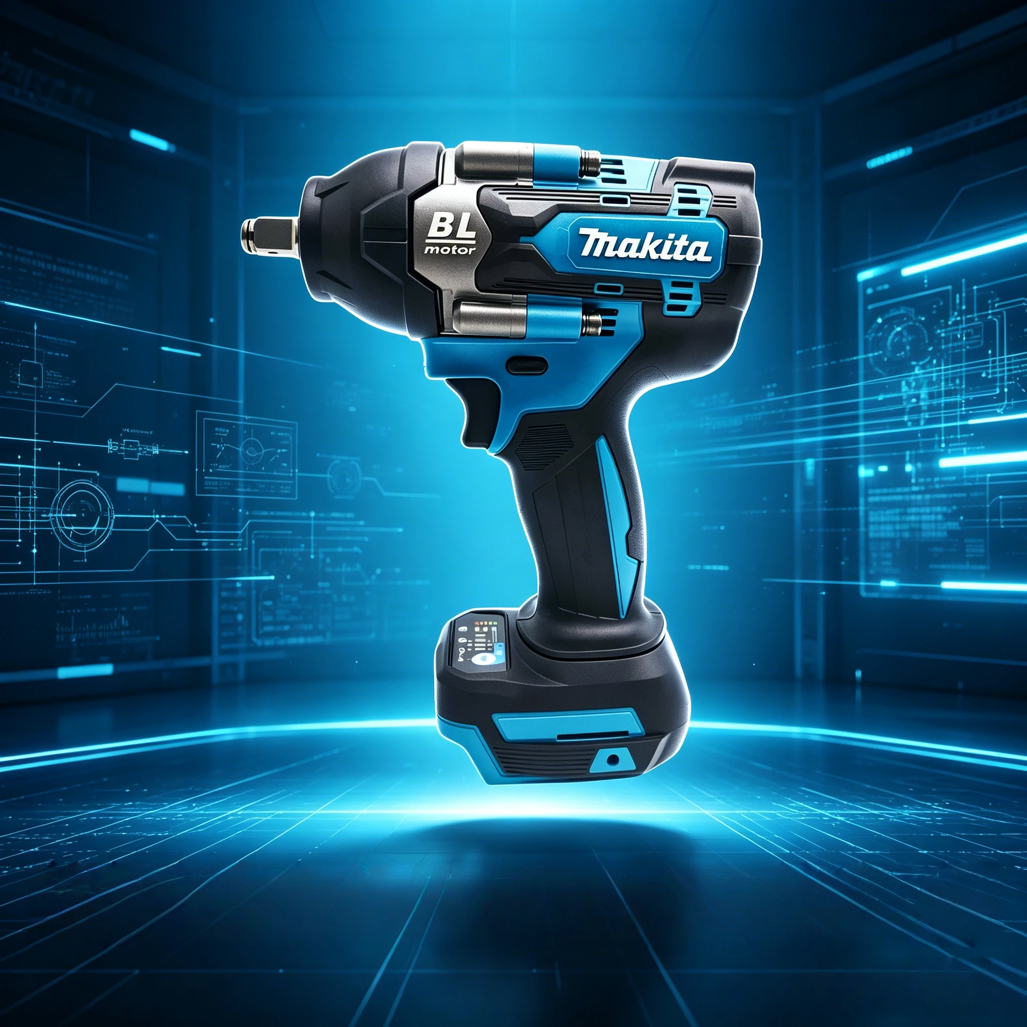 Makita DTW700 Cordless Brushle - Power Tools Hardware recension och pris