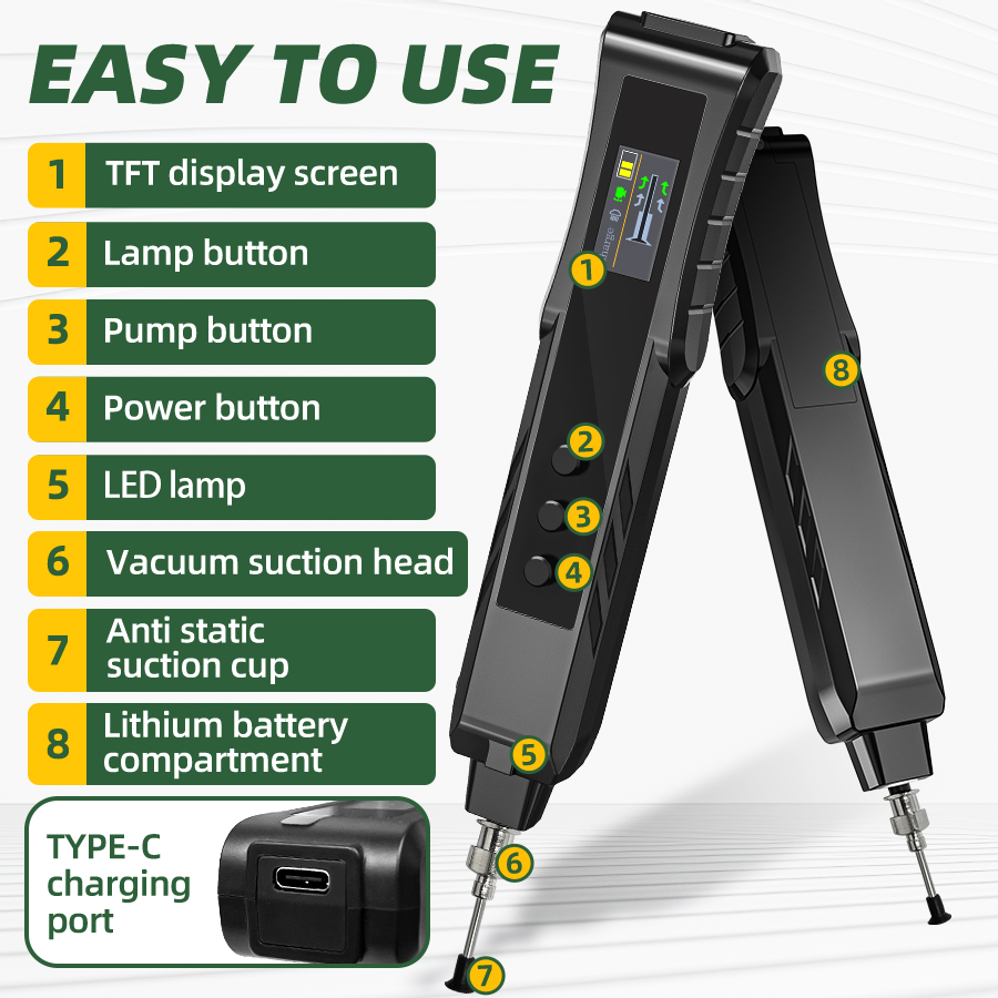 Rechargeable ESD-Safe Electric - Power Tools Safety recension och pris