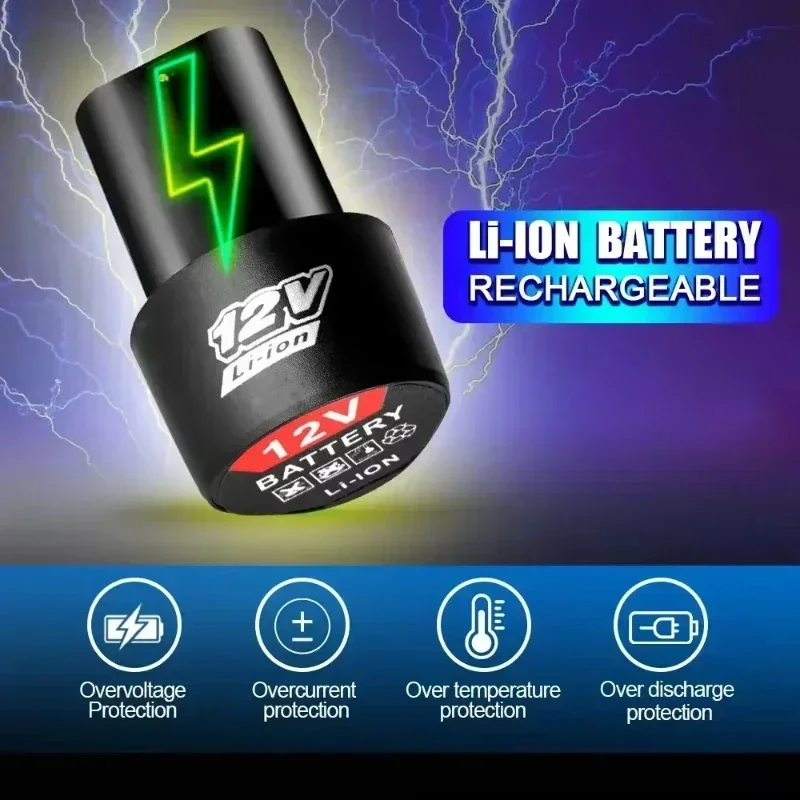 12V Rechargeable Lithium-Ion B - Power Tools Uk recension och pris