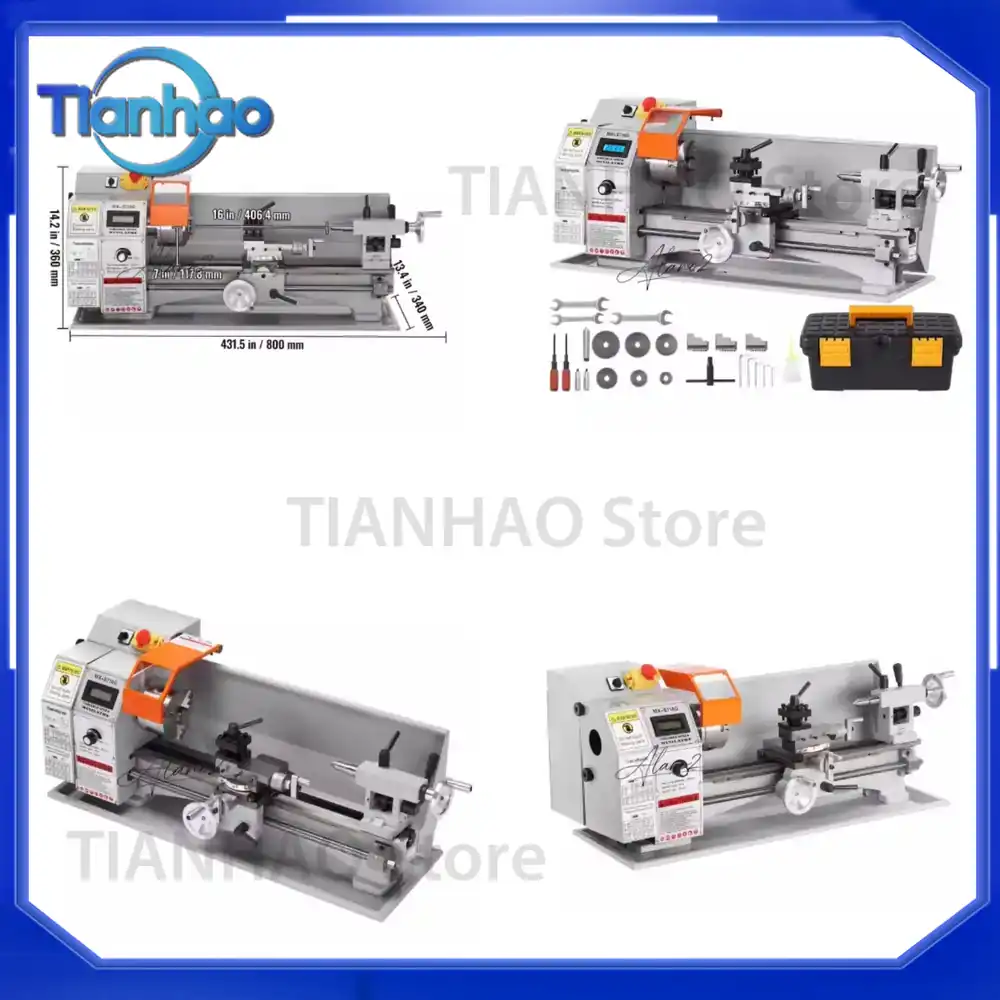 7'' x 16'' Metal Lathe Machine - Power X Tools And Machinery recension och pris