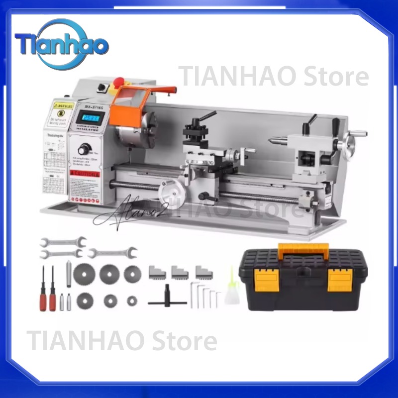 7'' x 16'' Metal Lathe Machine - Power X Tools And Machinery recension och pris
