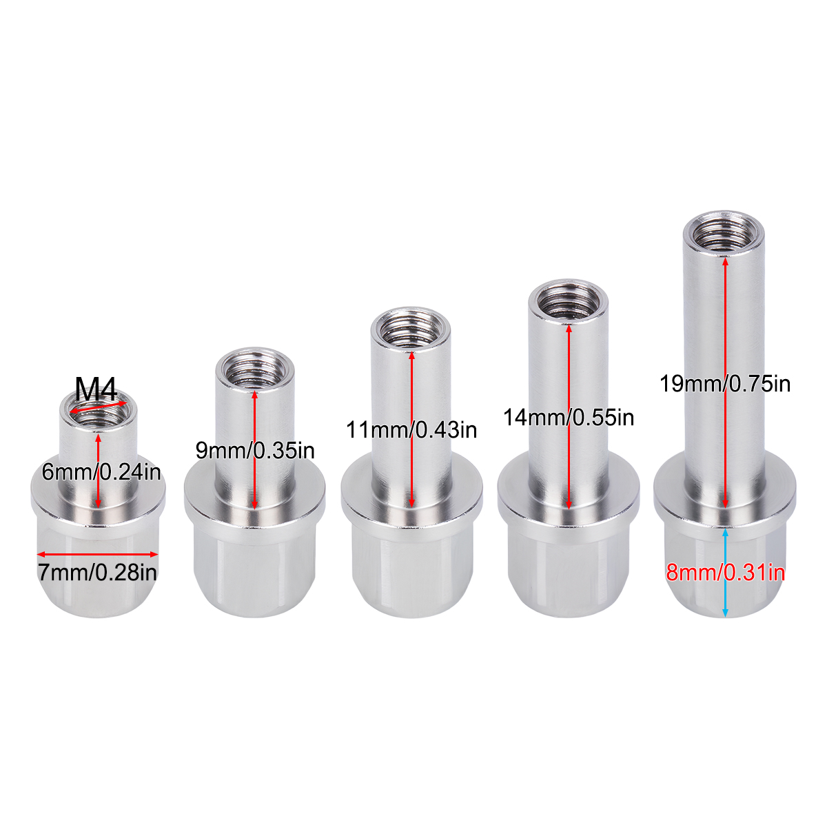 Stainless Steel 12mm Hex Wheel - Power Tools Hardware recension och pris