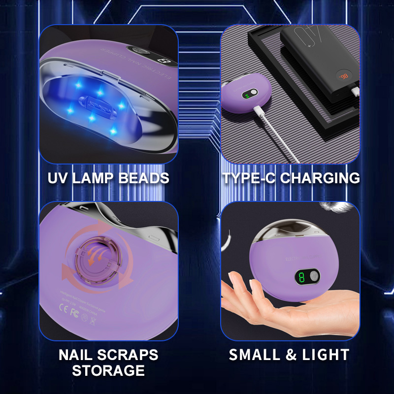 Electric Nail Clipper 3-Speed  - Power Tools Safety recension och pris