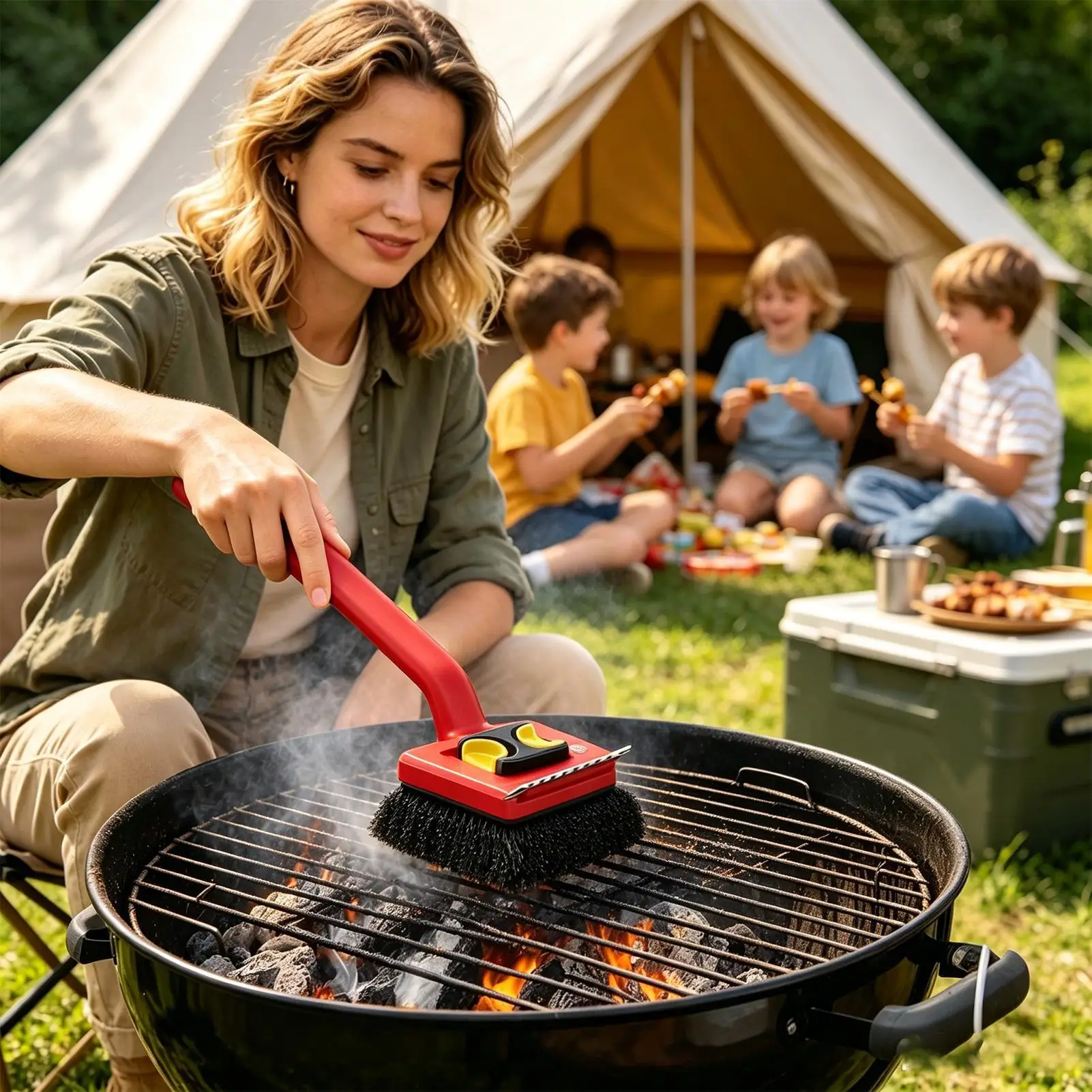 Long Handle Electric Grill Bru - Power Tools Use recension och pris