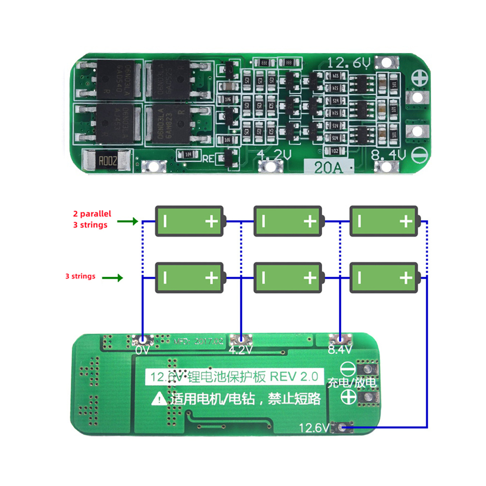 3S 20A Li-ion Lithium Battery  - Power Tools Hardware recension och pris