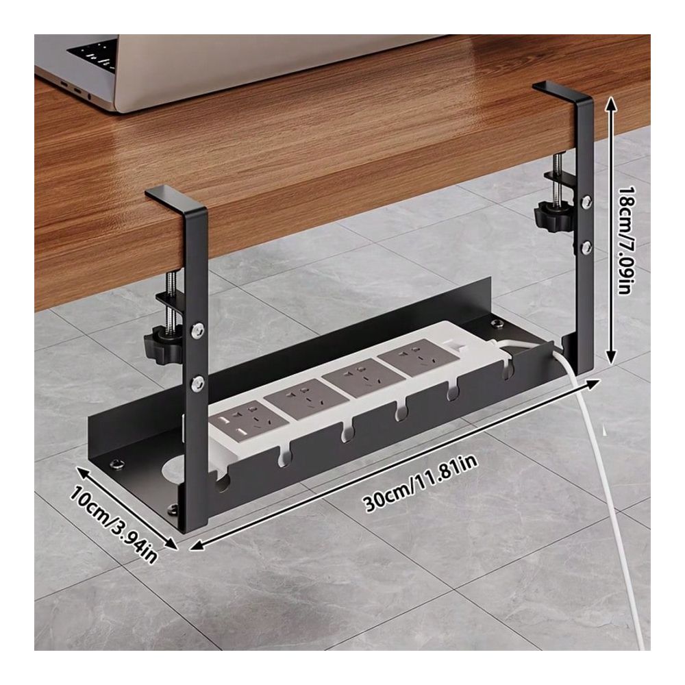 Desktop Cable Management Tray, - Power Tools Equipment recension och pris