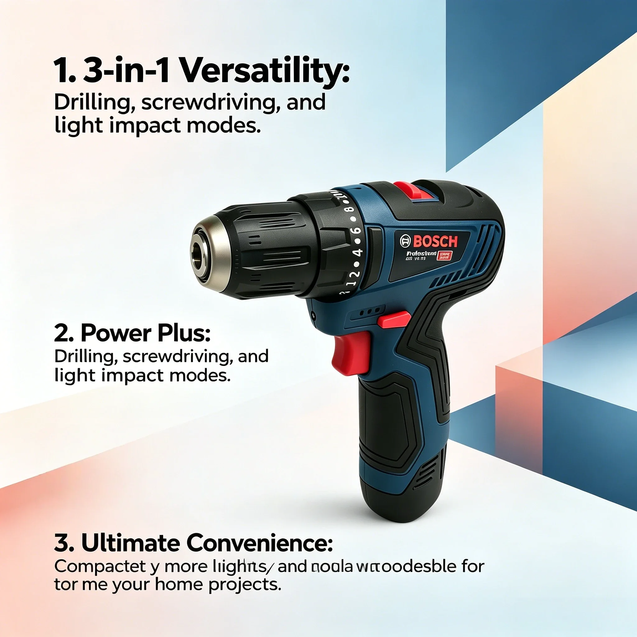 Bosch-GSB 12V-30 Professional  - Power Tools Hardware recension och pris
