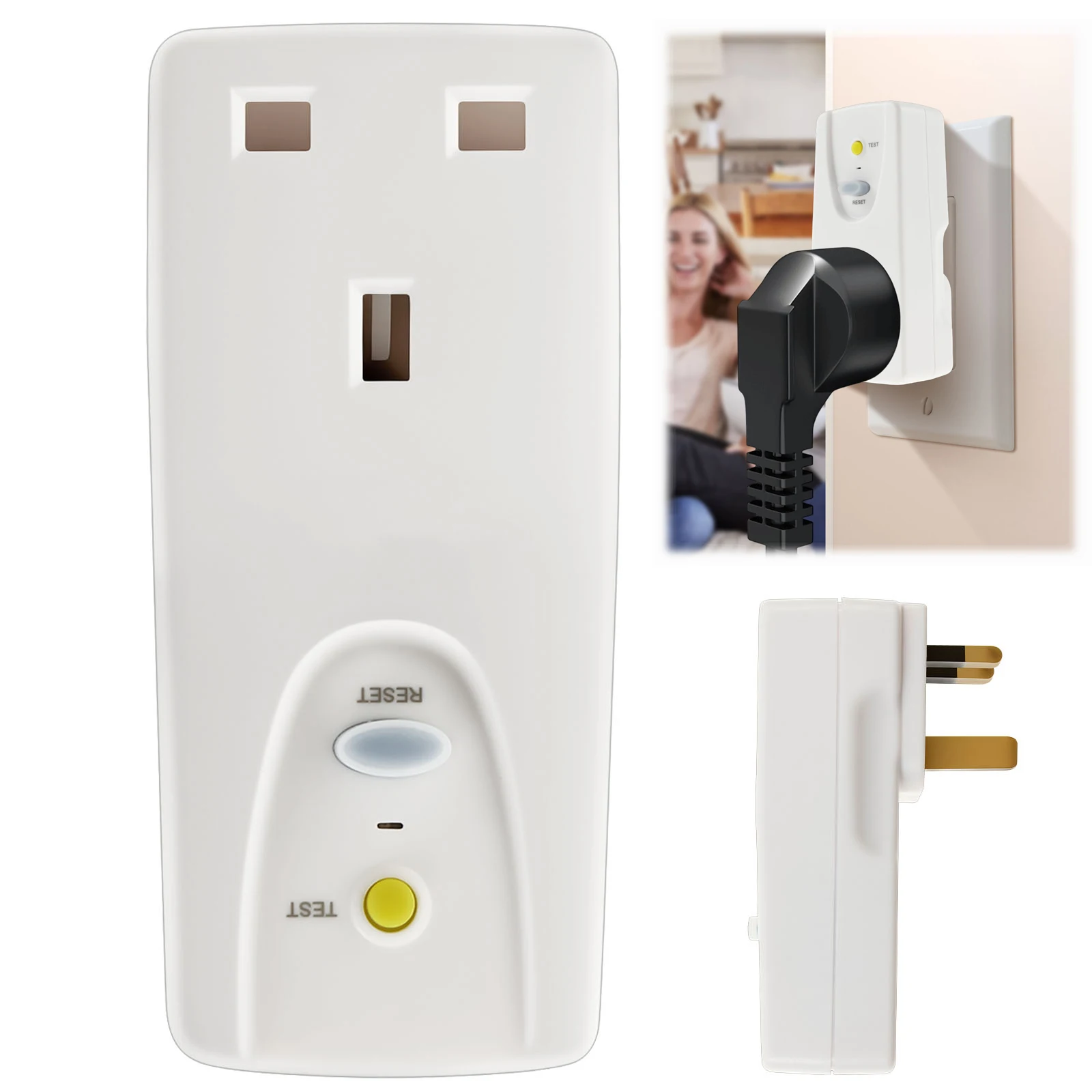 RCD Plug Safety RCD Adaptor UK - Power Tools Uk recension och pris