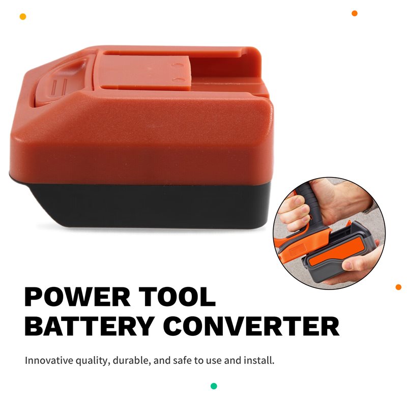 AT05-Upgraded Battery Adapter  - Black+Decker Tool Cordless recension och pris