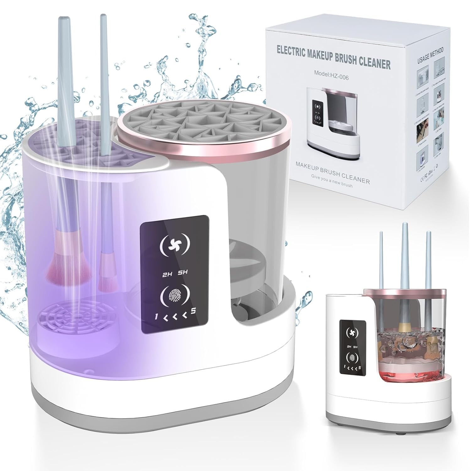 Automatic Rotating Makeup Brus - Power Tools Equipment recension och pris