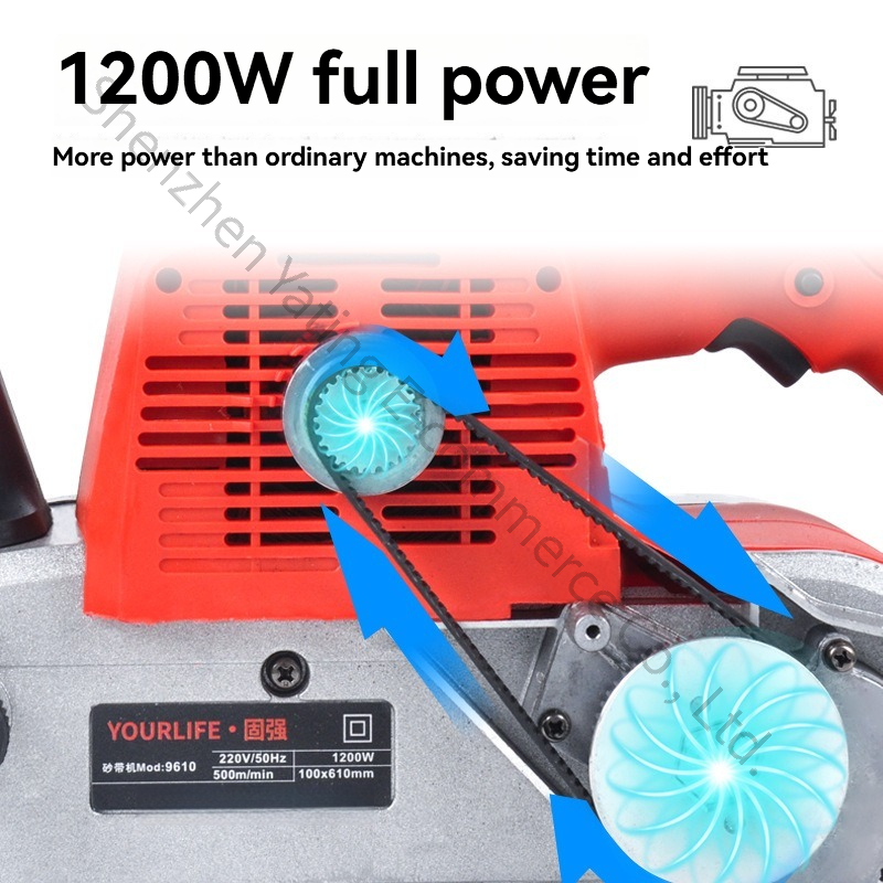 1500w Sand Belt Machine Sand B - Belt Sander Portable recension och pris