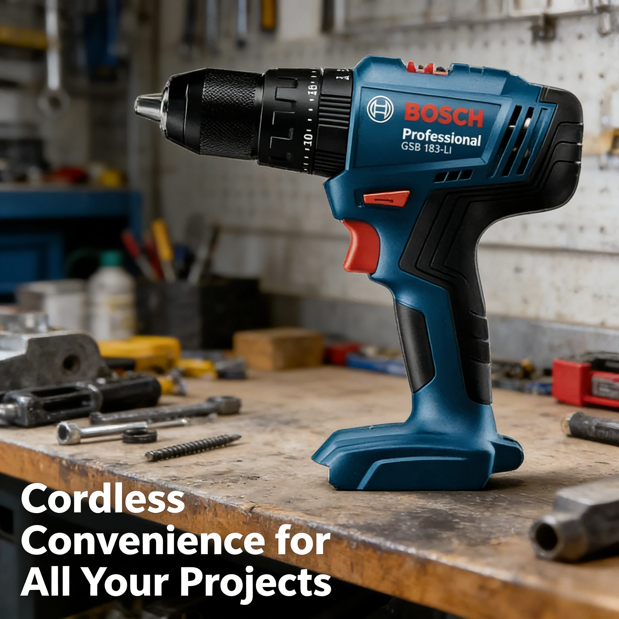 Bosch GSB183-LI Electric Drill - Power Tools Use recension och pris